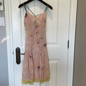BCBG flutter dress size 4